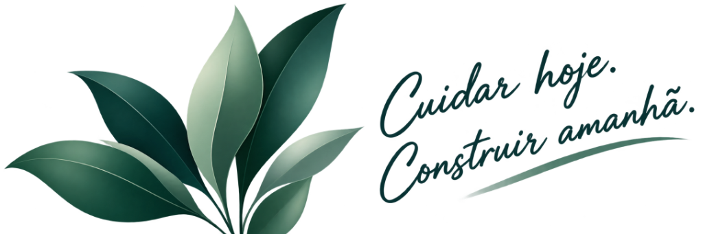 Cuidar hoje. Construir amanhã.